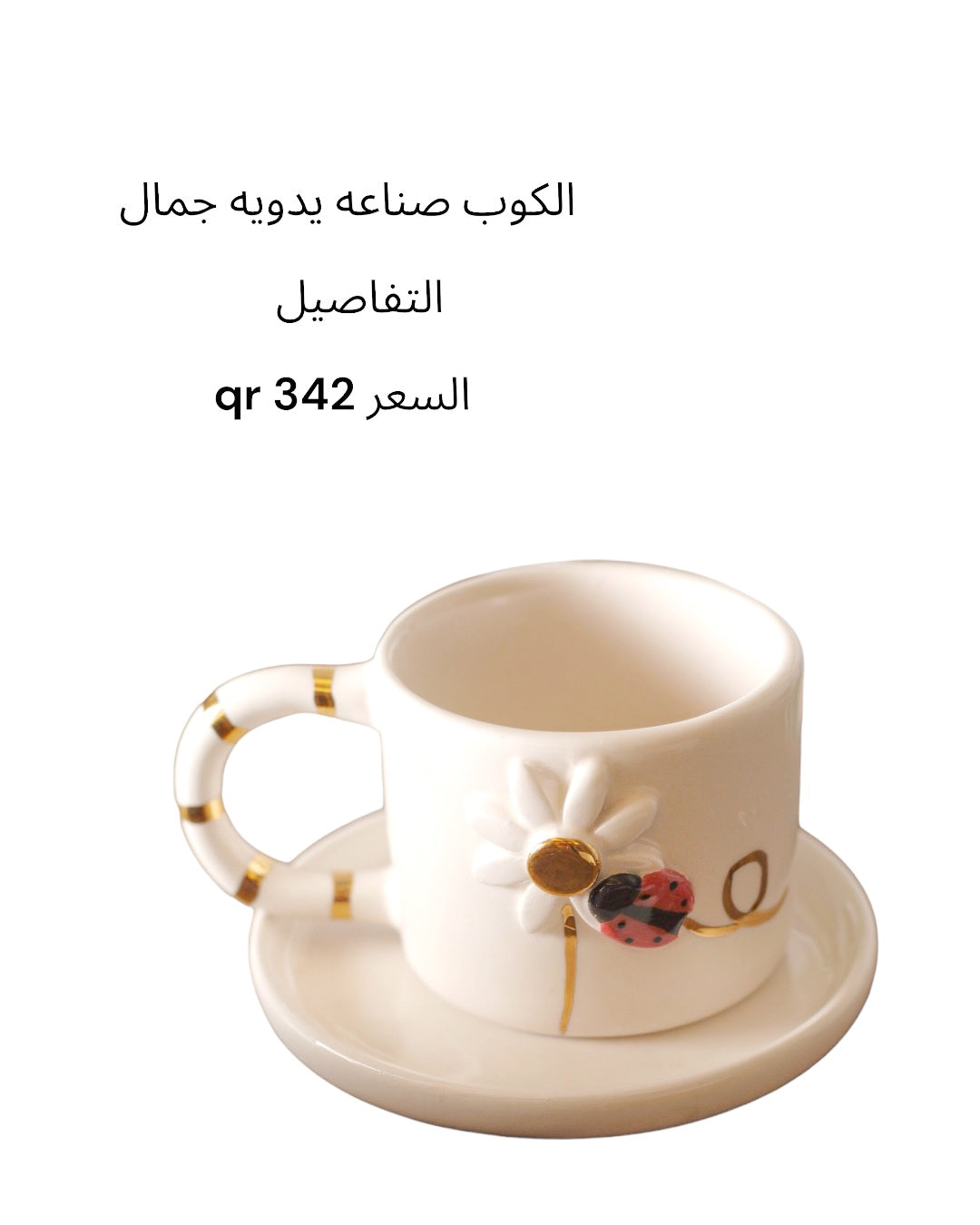 Ladybug cup